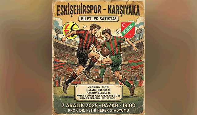 Dev maç büyük heyecan! Biletler satışta