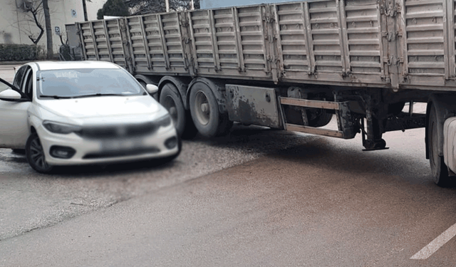 Eskişehir’de maddi hasarlı trafik kazası