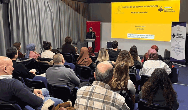 Eskişehir’de Öğretmen Akademileri kapsamında sanat dolu gün