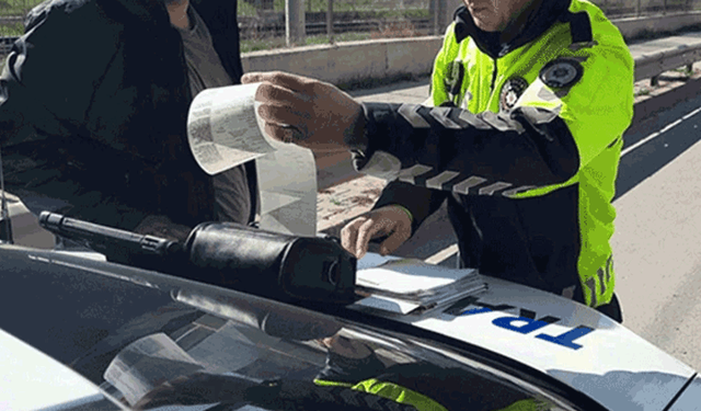 Eskişehir’deki trafik denetiminde 10 bini aşkın ceza