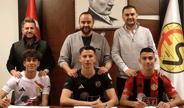 Eskişehirspor altyapısından A takıma üç takviye