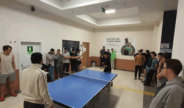 Gündüzalp Yurdu’nda Masa Tenisi Turnuvası