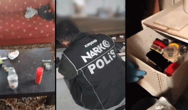 Kırşehir'de narkotik operasyonu: 9 şüpheli yakalandı
