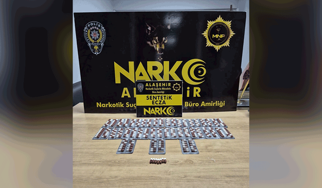 Manisa'da yasaklı madde operasyonu