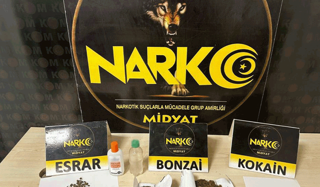 Mardin'de yasaklı madde operasyonu: 3 şahıs yakalandı