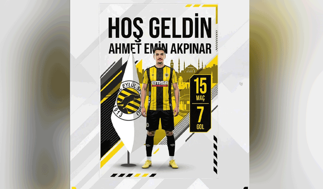 2 Eyl&uuml;l Spor&rsquo;dan gen&ccedil; forvet hamlesi: Ahmet Emin Akpınar imzayı attı