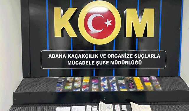 Adana’da tefecilik operasyonu: 59 banka ve kredi kartı ele geçirildi