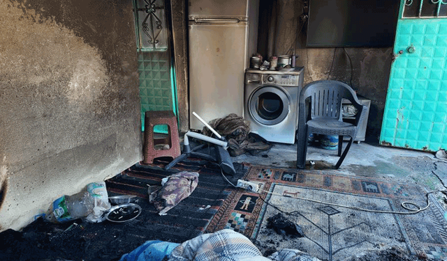 Aydın'da yalnız yaşayan yaşlı adam yangında hayatını kaybetti