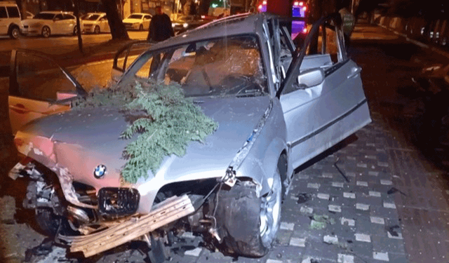 Bursa’da korkunç kaza: 2 ağır yaralı