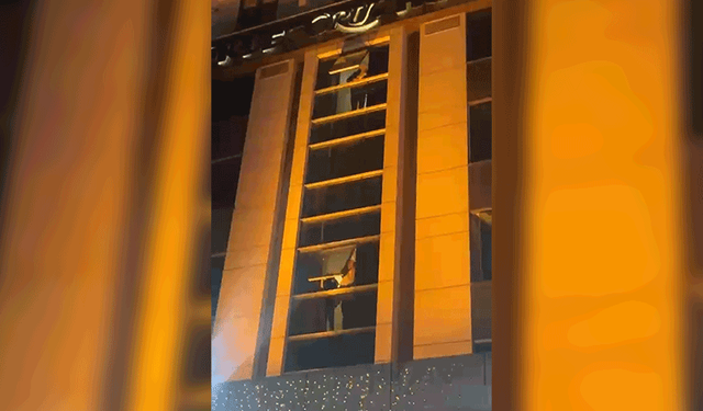 Bursa’da otel yangını