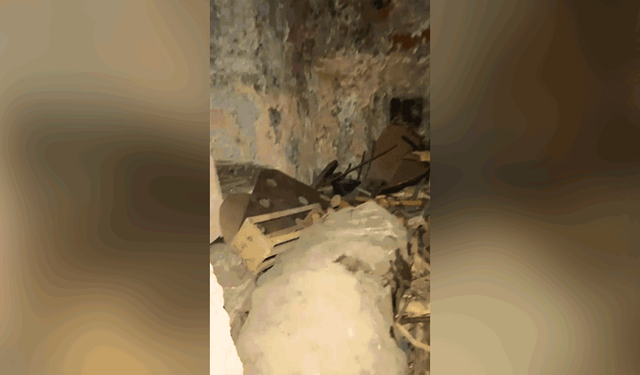 Denizli'de defineciler 300 yıllık tarihi hamamı talan etti