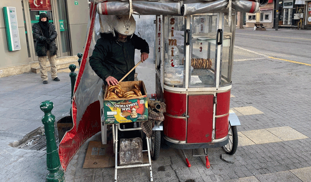 Eskişehir’de engelli vatandaşın eksi 17 derecede hayat mücadelesi