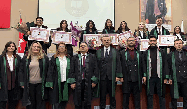 Eskişehir’de yılın ilk yemin etme ve ruhsat töreni gerçekleştirildi