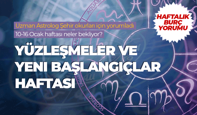 Haftalık burç yorumu (10-16 Ocak 2026)