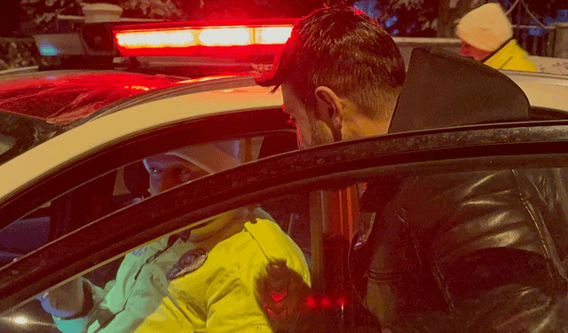 Kayseri'de alkollü sürücü ‘ekmeğim gider' diyerek, işlem yapılmamasını istedi