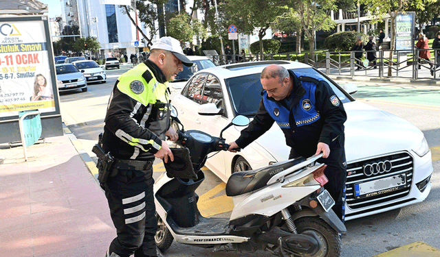 Manisa'da polis ve zabıtadan yaya güvenliği için sıkı denetim