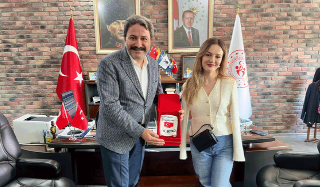 Milli gurur S&uuml;meyye Boyacı&rsquo;dan Eskişehir GSB&rsquo;ye ziyaret