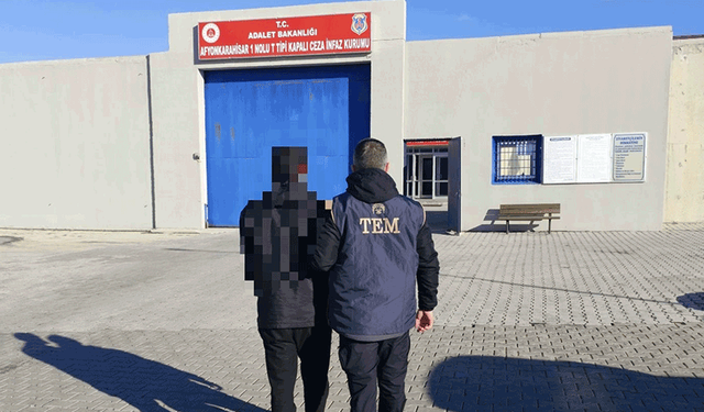 Afyon’da DEAŞ üyesi şahıs polis operasyonuyla yakalandı