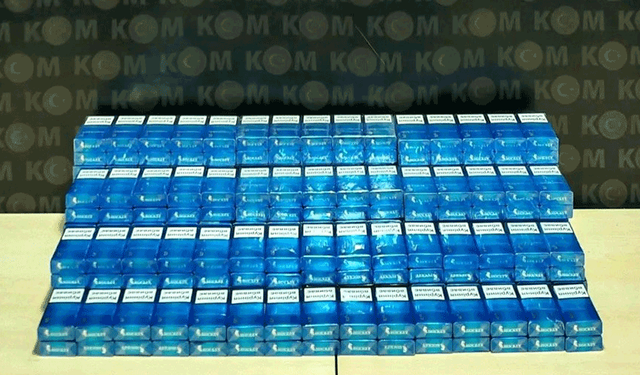 Bilecik’te 300 adet gümrük kaçağı sigara ele geçirildi