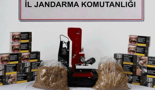 Bilecik'te düzenlenen operasyonda çok sayıda makaron bulundu