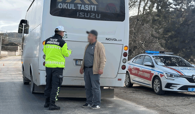 Bilecik’te okul servislerine sıkı kontrol