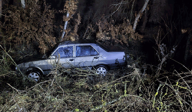 Bilecik’te trafik kazası: Kontrolden çıkan araç devrildi
