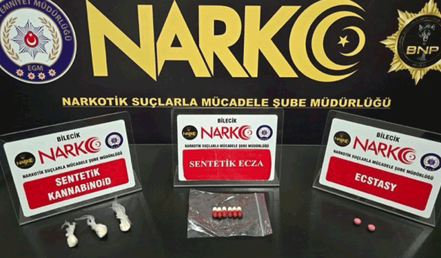 Bilecik'te zehir operasyonu: 4 şüpheli yakalandı