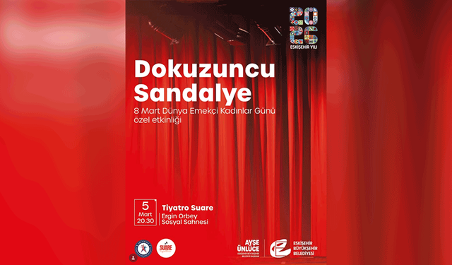 Eskişehir’de kadın dayanışmasını anlatan özel performans