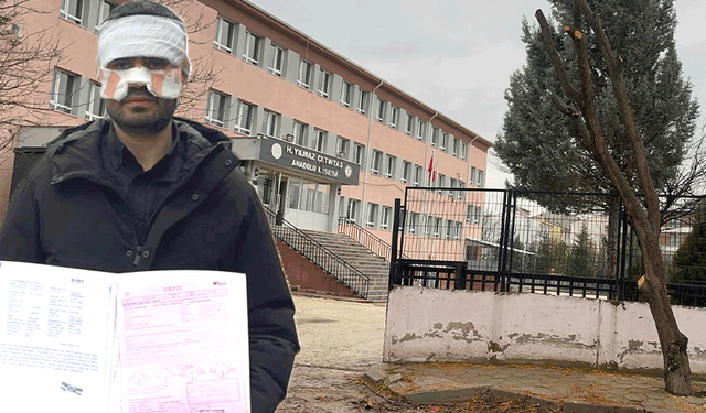 Eskişehir'de yüzüne sıcak çay fırlatılan öğretmen dehşet anlarını anlattı