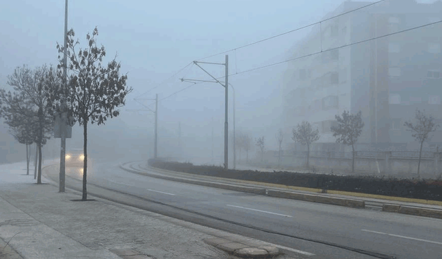 Eskişehir’e pus ve rüzgar uyarısı