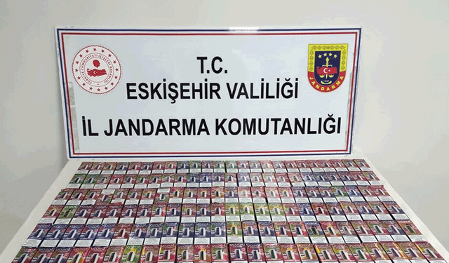 Jandarmadan elektronik sigara operasyonu: Eskişehir'de piyasaya sürecekti