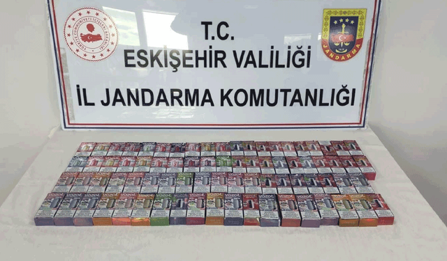 Odunpazarı’nda kaçak elektronik sigara ve parfüm stoğu ele geçirildi