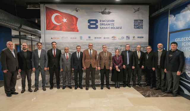 Vergi haftası kapsamında Eskişehir Defterdarlığından EOSB’ye ziyaret