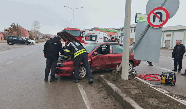 Erzurum'da korkutan kaza: Facianın eşiğinden dönüldü