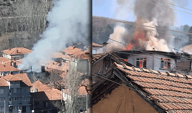 Kütahya'da köyde kurulan yangın vanaları büyük felaketi önledi