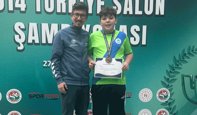 Odunpazarıspor'dan Türkiye derecesi