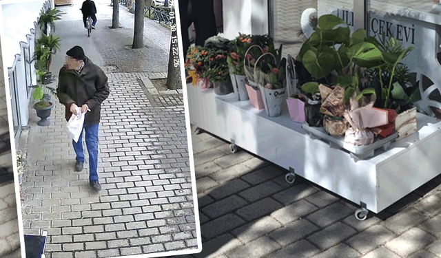 Poşetiyle geldi, saniyeler içinde çaldı: Eskişehir’de ilginç hırsızlık