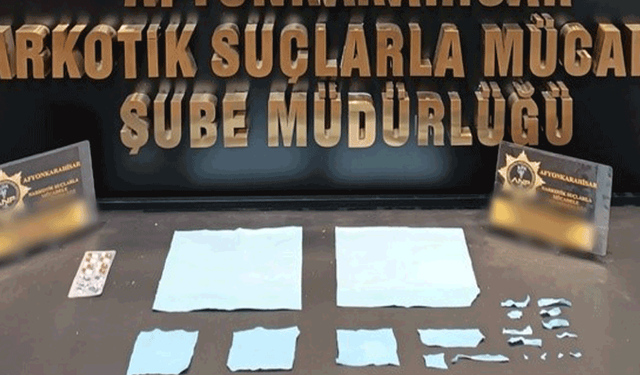 Afyon’da bavulunda zehir taşıyan şahıs kendini ele verdi