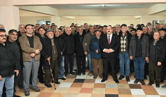 Başkan Hamamcı Dutluca’da vatandaşlarla buluştu