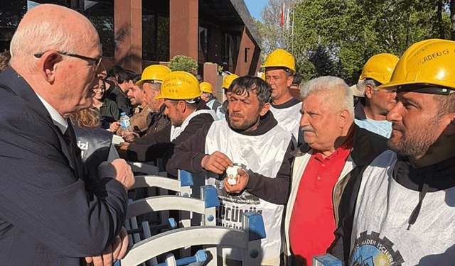 Başkan Kurt: “Hiçbir haksızlık örgütlü mücadele karşısında kalıcı olamaz”