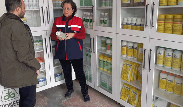 Bitki koruma ürünleri bayilerine sıkı denetim
