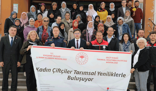 Eskişehir’de altın otu projesi: Kadın çiftçilere 8 bin 200 fide desteği