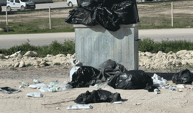 Eskişehir’de çöp sorunu vatandaşları isyan ettirdi