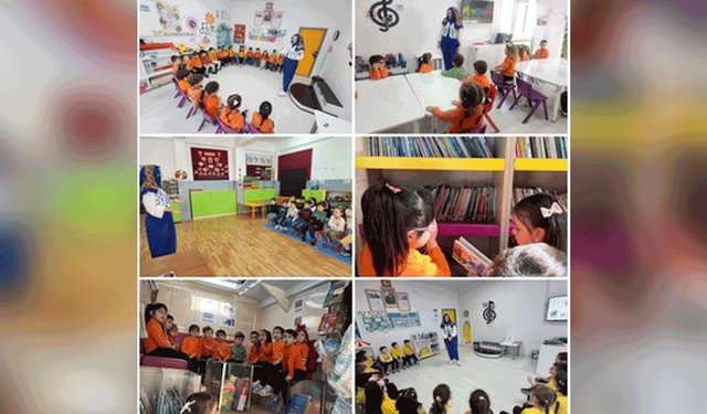 Eskişehir’de Gezici Kütüphane minikleri masallarla buluşturdu