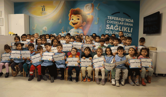 Eskişehir’de minikler hem eğlendi hem öğrendi