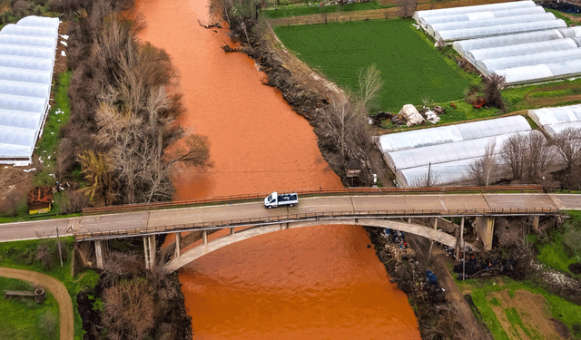 Eskişehir’de yağmur sonrası kartpostallık manzara