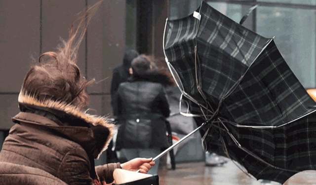 Eskişehir’e sağanak yağıştan sonra şimdi de fırtına uyarısı