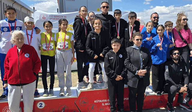 Eskişehirli sporculardan Kütahya’da büyük başarı