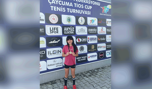 Eskişehirli  tenisçi Simge Dönmez’den şampiyonluk