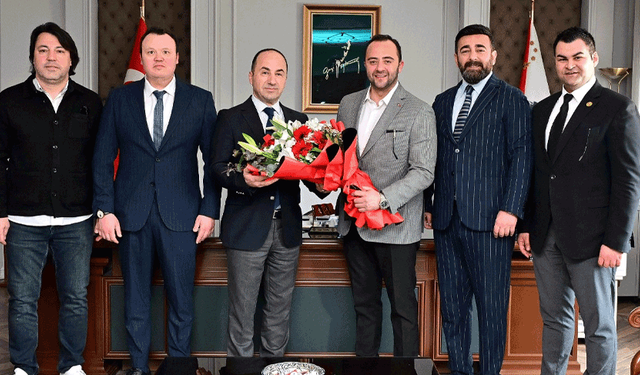 Eskişehirspor’dan İl Emniyet Müdürü Yılmaz’a ziyaret